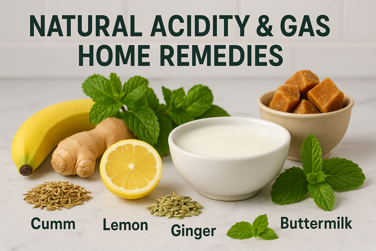 Quick Natural Solutions for Acidity & Gas