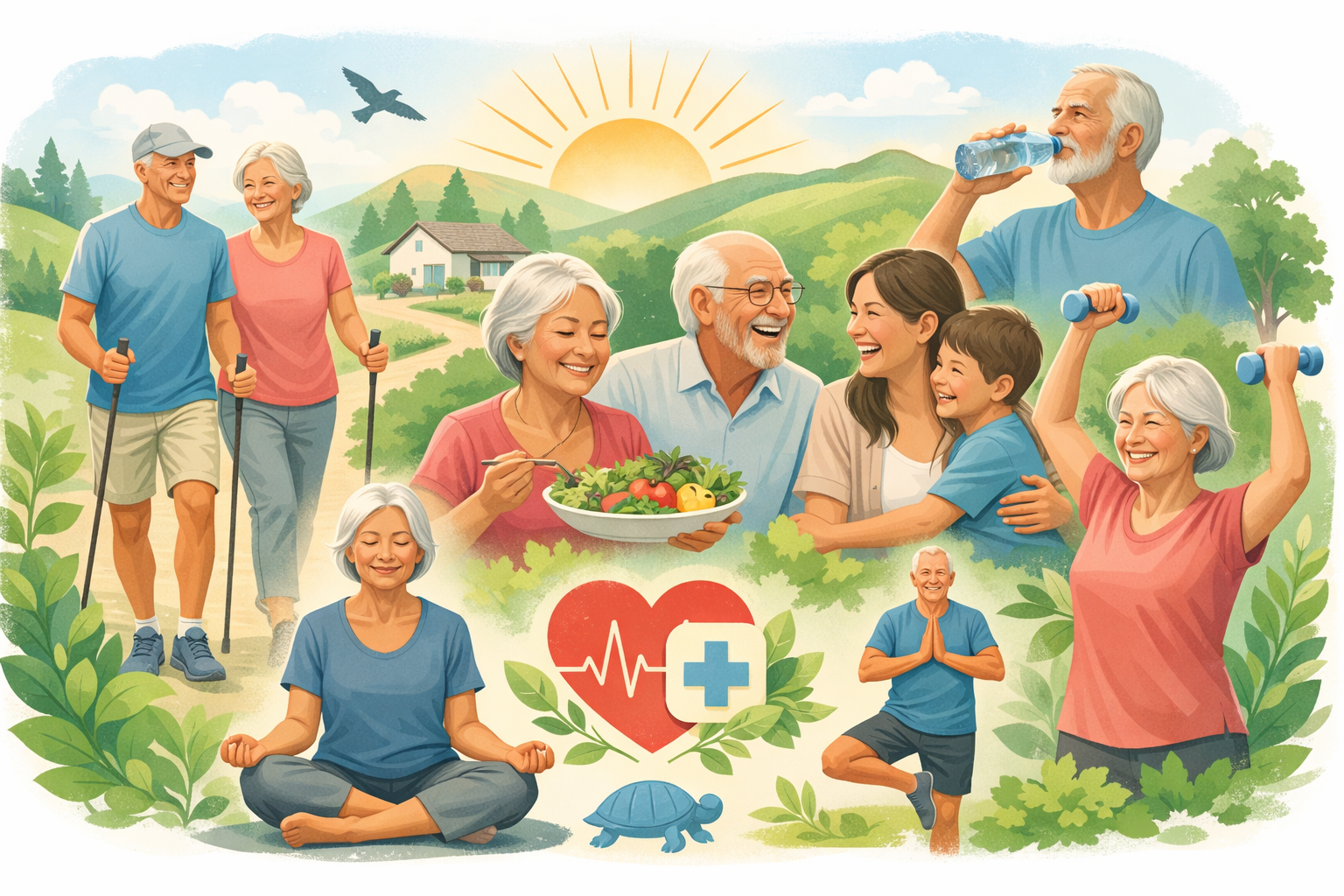 15 Habits of People Who Live a Long Life