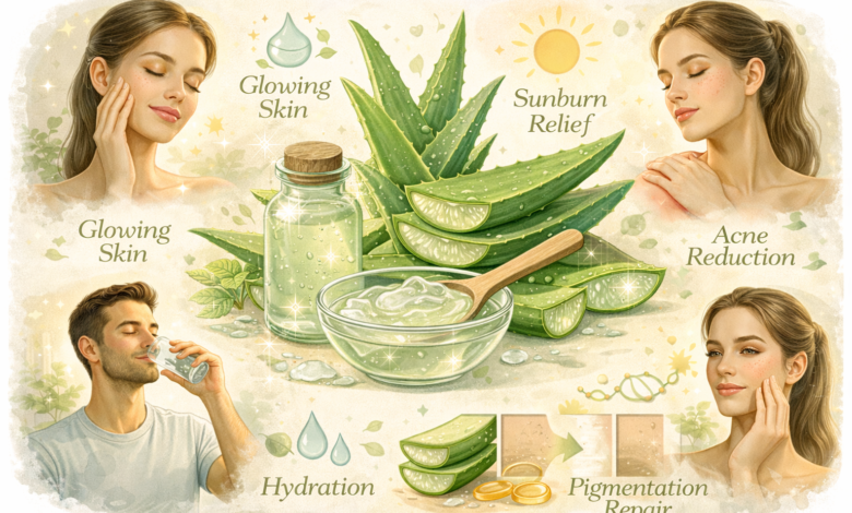 Beauty Benefits of Aloe Vera