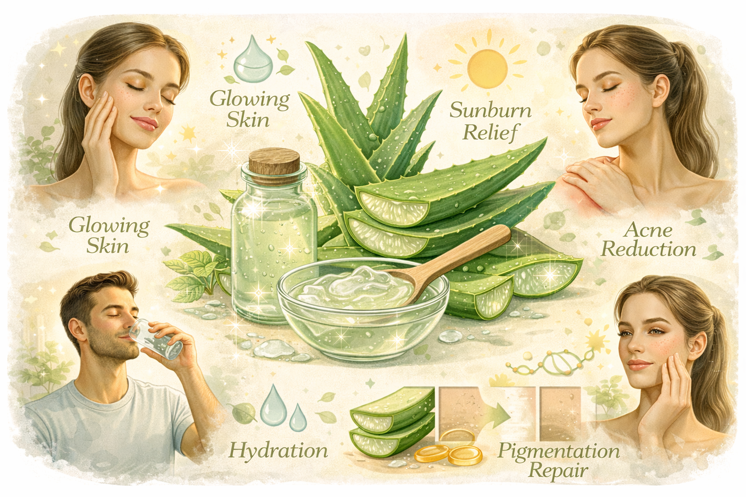 Beauty Benefits of Aloe Vera