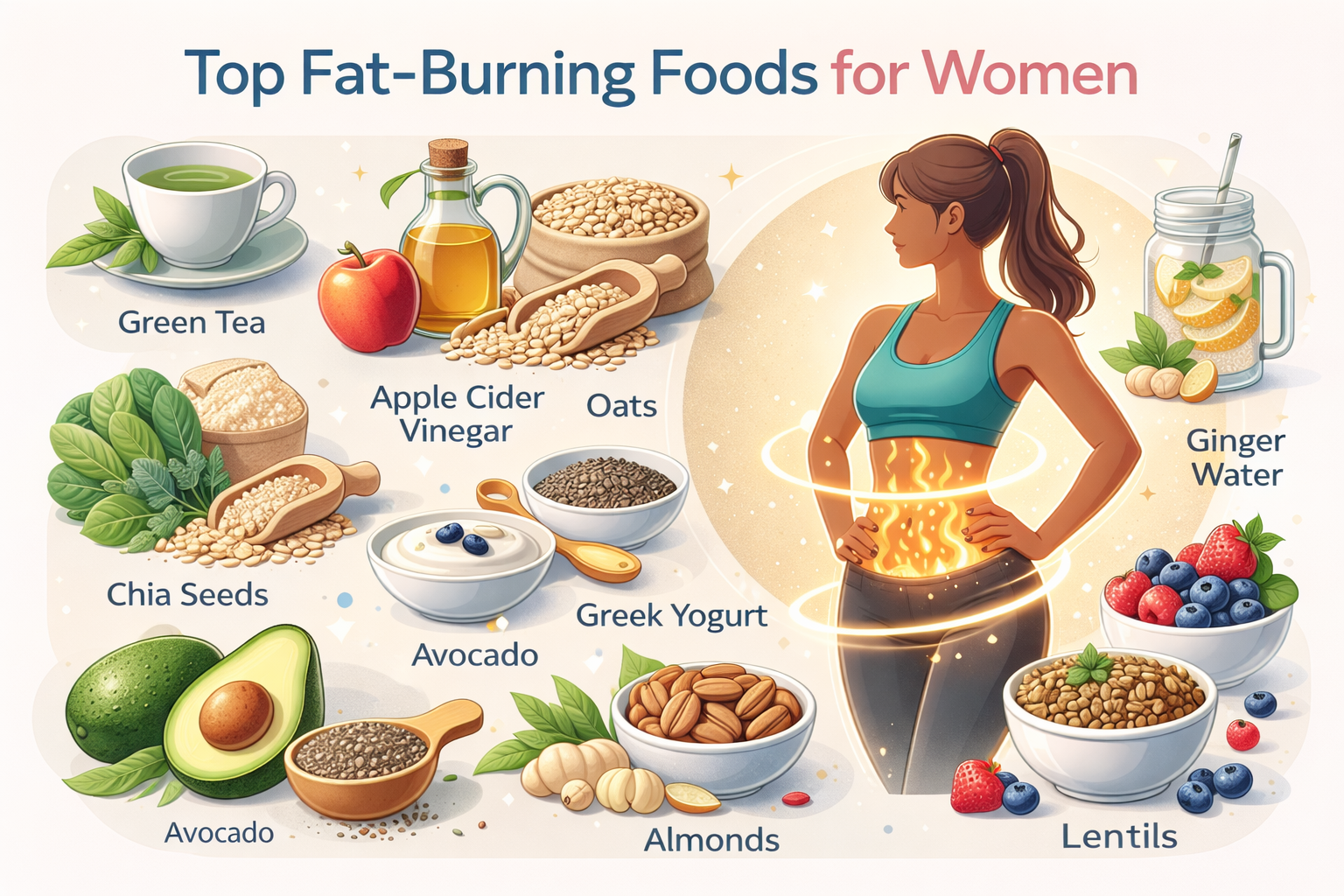 Best Fat Burning Foods for Women