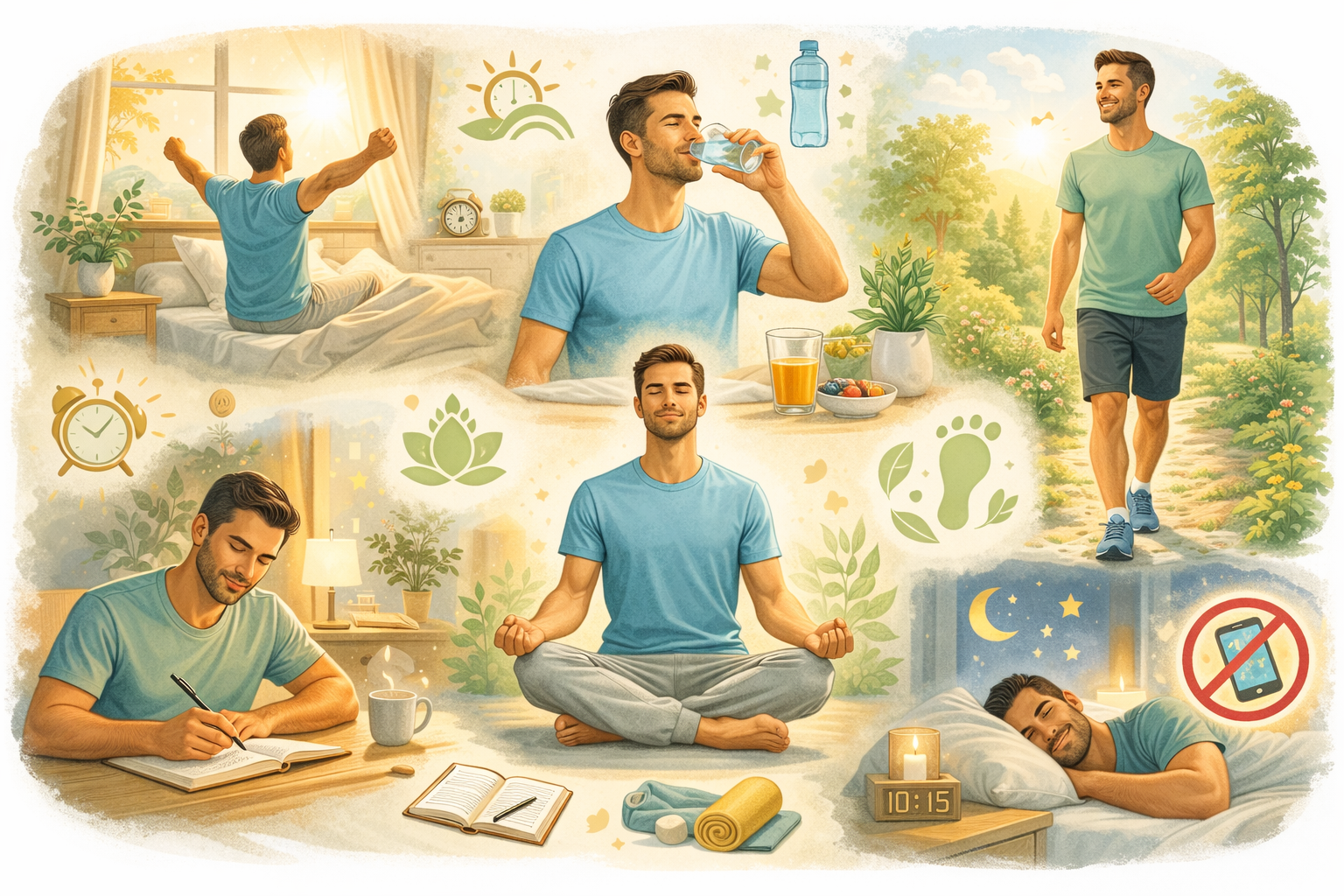 Daily Self-Care Routine for a Healthy Life