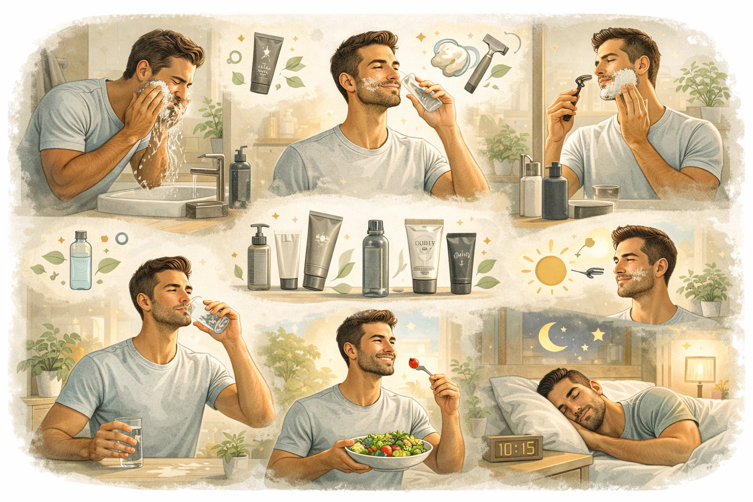 Daily Skin Care Routine for Men