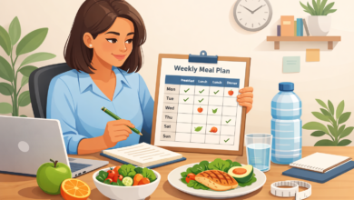 Healthy Diet Chart for Working Professionals