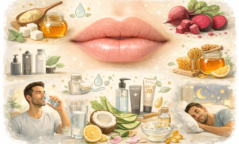 Quick Tips for Soft & Pink Lips Naturally
