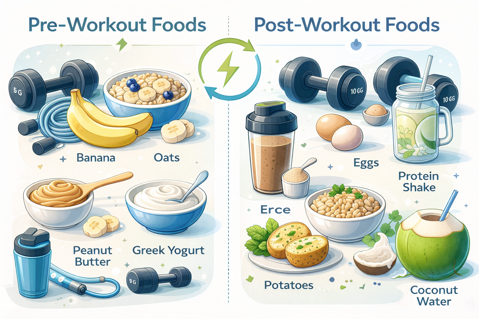 What to Eat Before and After Workout